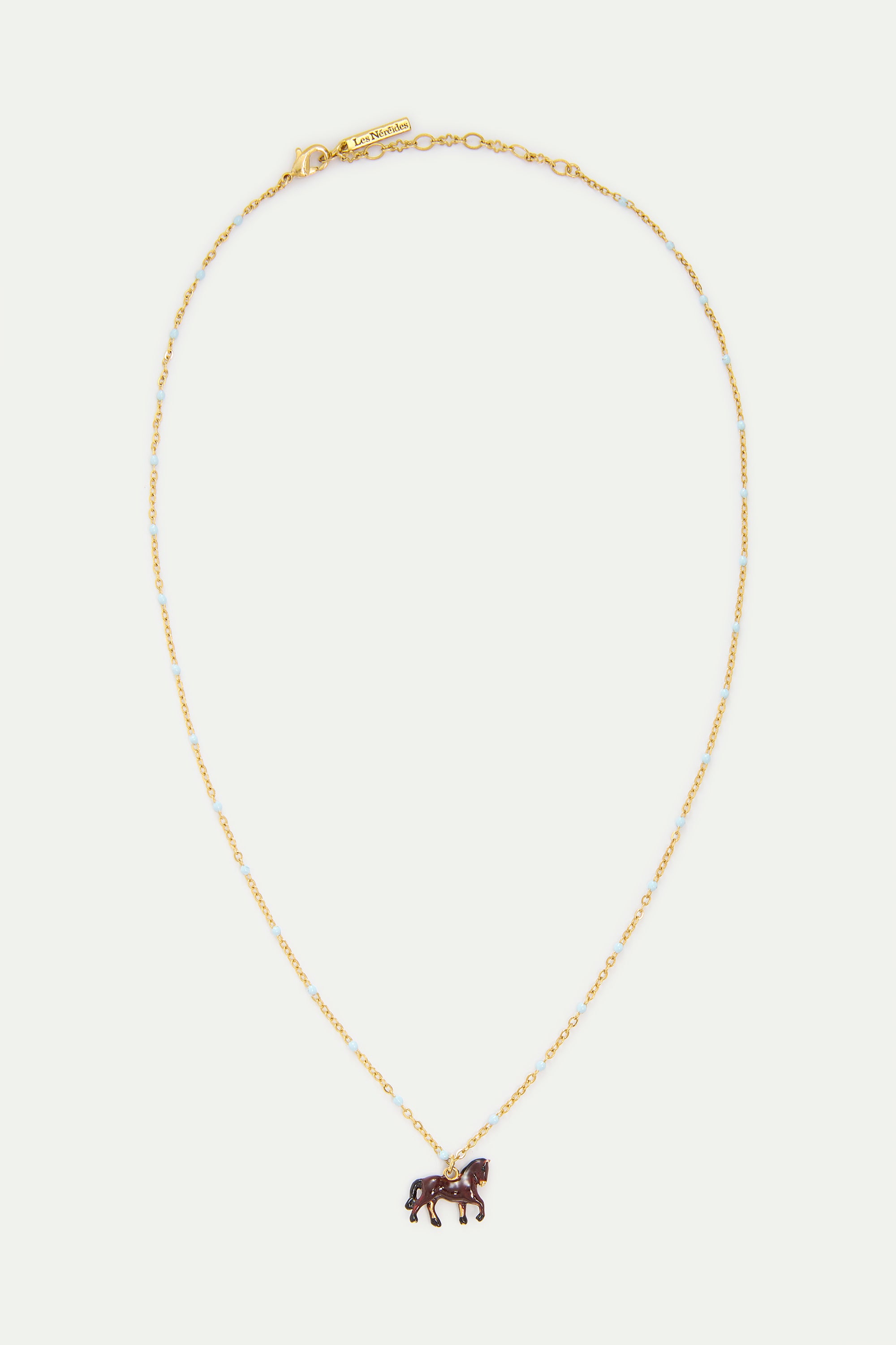 Collier pendentif cheval