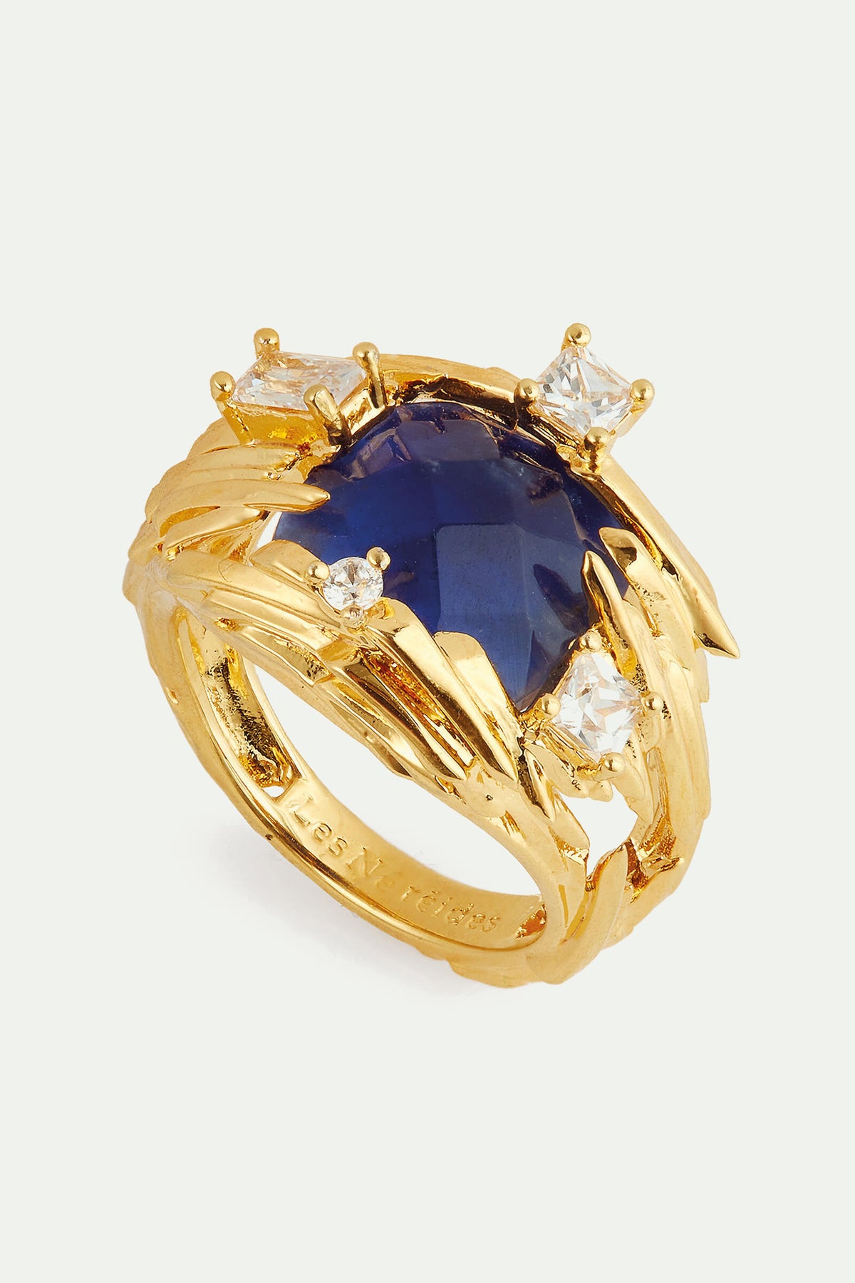 Bague cocktail sodalite